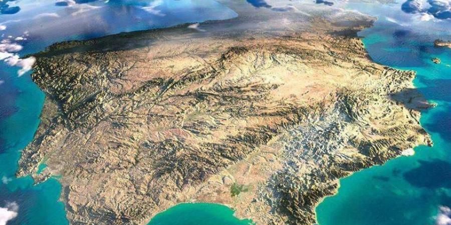 Iberian Peninsula by air