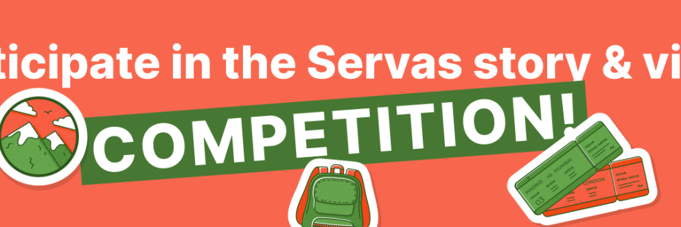 Banner for Servas Story & Video Competition