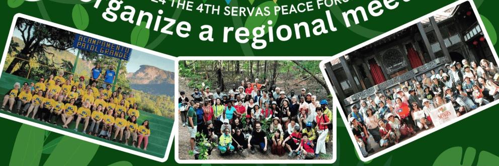 organize regional meetings peace forum