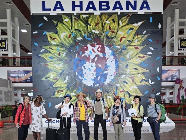 Guajirita from Servas Cuba with Korean members